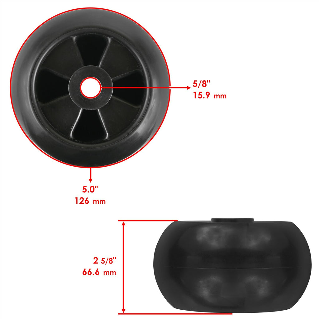Deck Wheel Kit Replacement for John Deere 737 757 777 797 ZTrak (60")