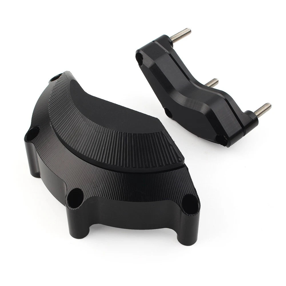 Engine Case Slider Protective Cover for Yamaha R6 (2008–2017) Aluminum Black
