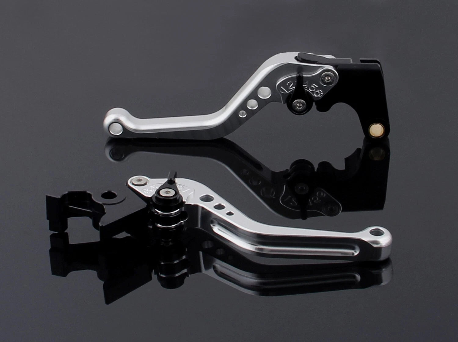 Brake Clutch Levers for Ducati 748 916 Monster M400 M600 M620 M750 ST2 ST4 (Silver)
