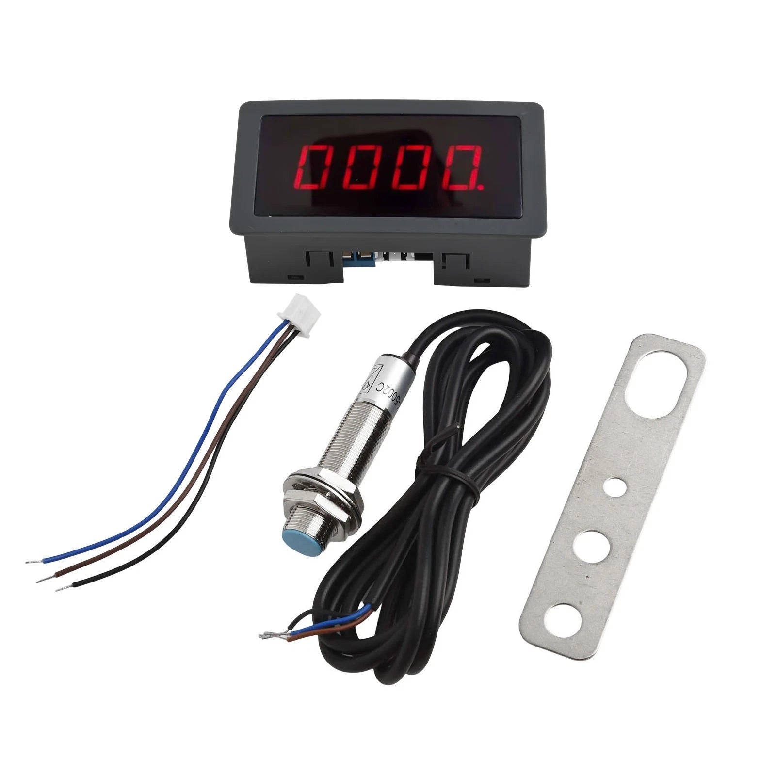 LED Tachometer with Hall Sensor for AC110230V