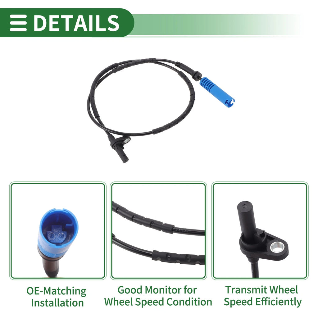 ABS Wheel Speed Sensor No. 34526775010 for BMW 335I E90 (2007–2013)