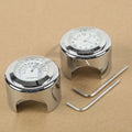 Chrome Dial Clock Temp Thermometer for Suzuki GS VS Chopper (1971–2023)