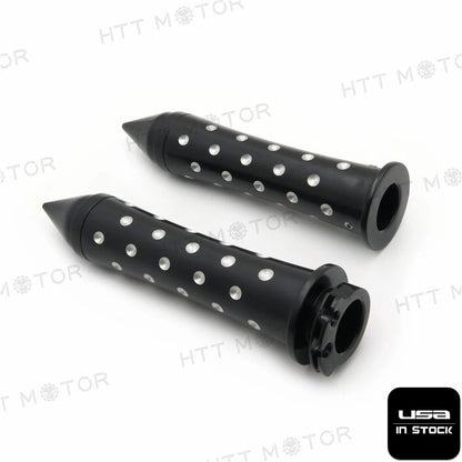 Spike Handlebar Grips for Honda Suzuki Yamaha Kawasaki (7/8")