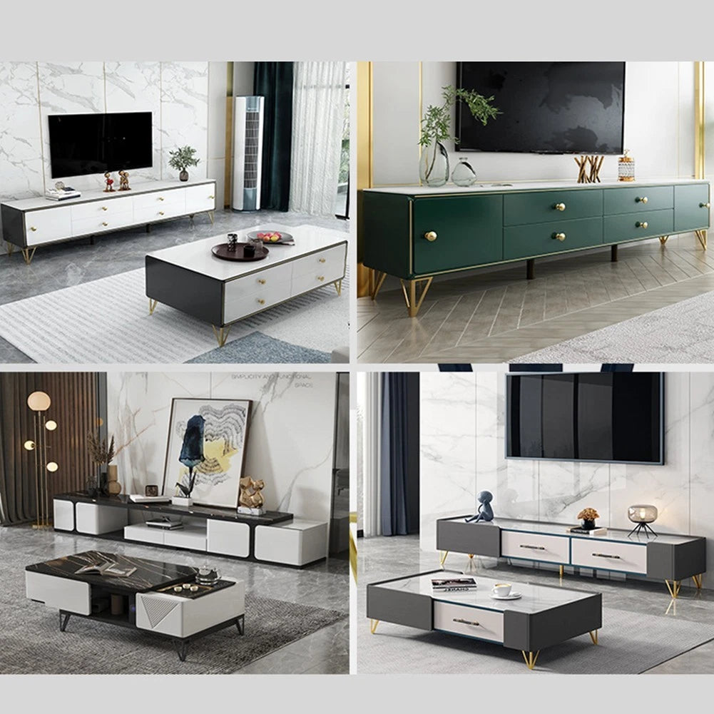 6-Inch Replacement Furniture Legs with Triangular Design for Stability