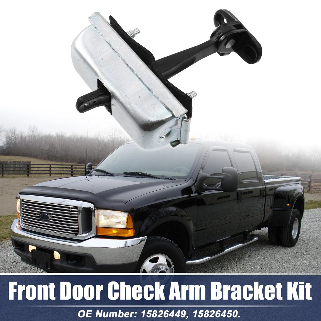 Door Check Stop Front Left Right Replacement for Chevrolet Express GMC Savana (2003–2016)