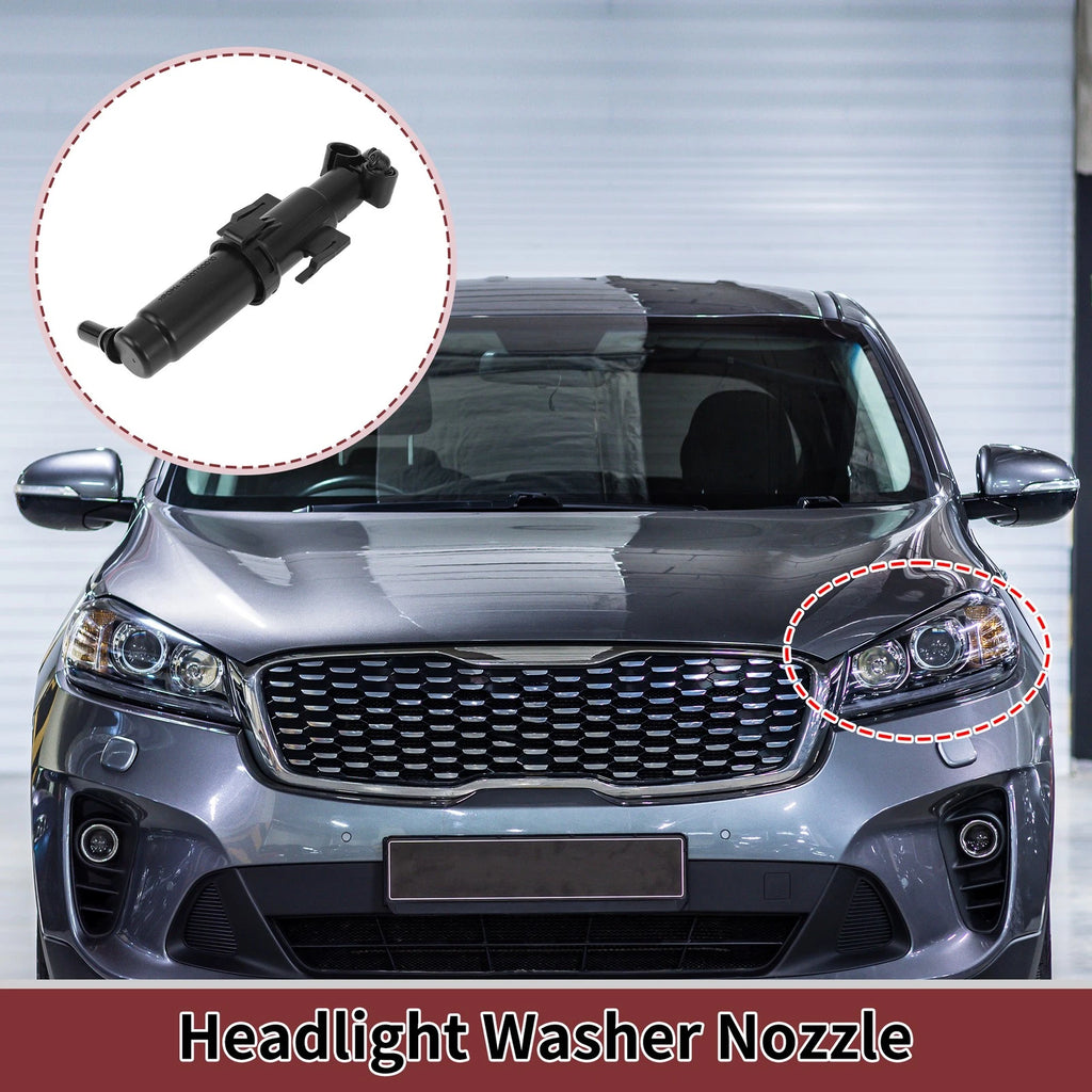 Front Driver Side Headlight Washer Nozzle Replacement for BMW 535i (2010–2016)