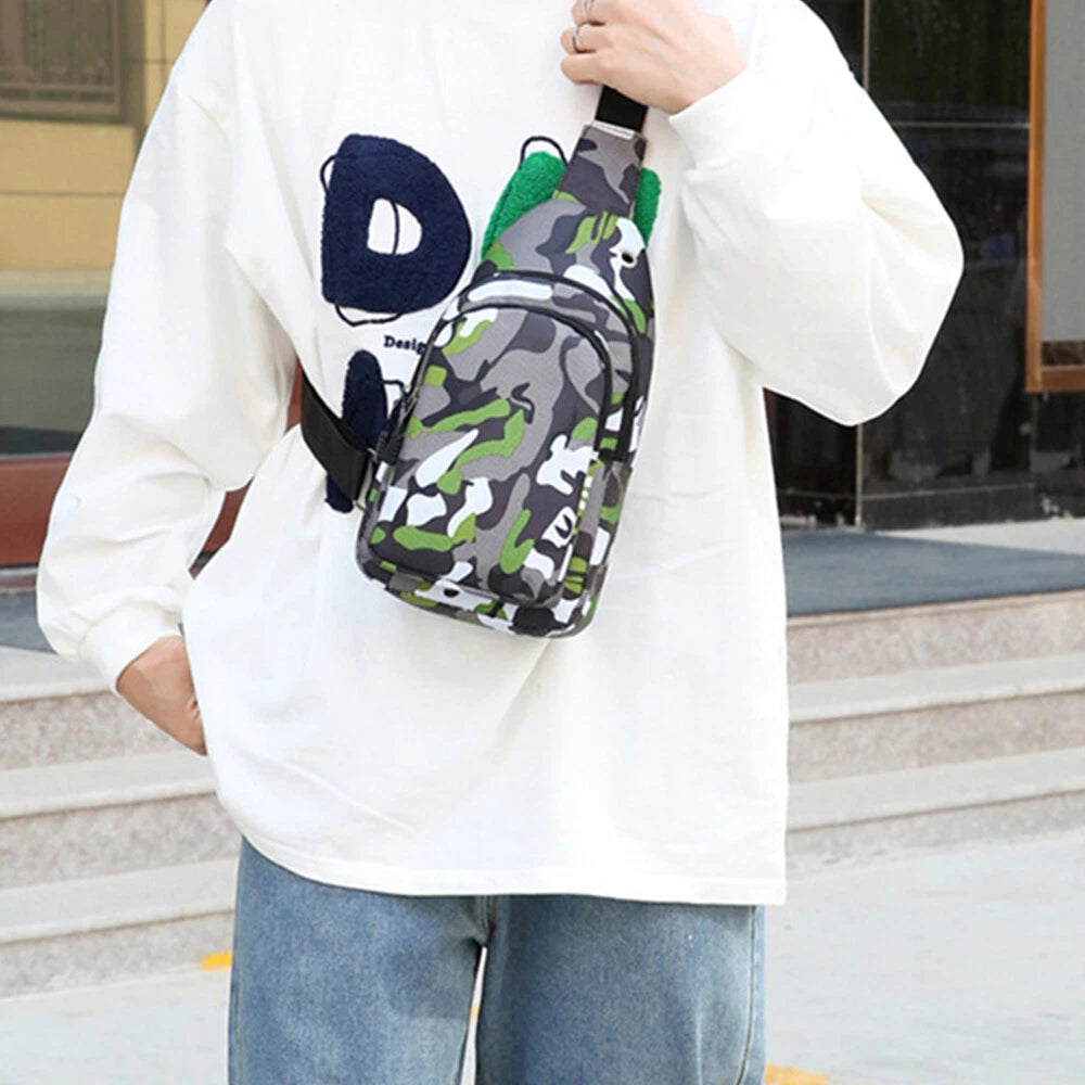 Sling Bag Cross Body Handbag for Travel Sports (Men's)