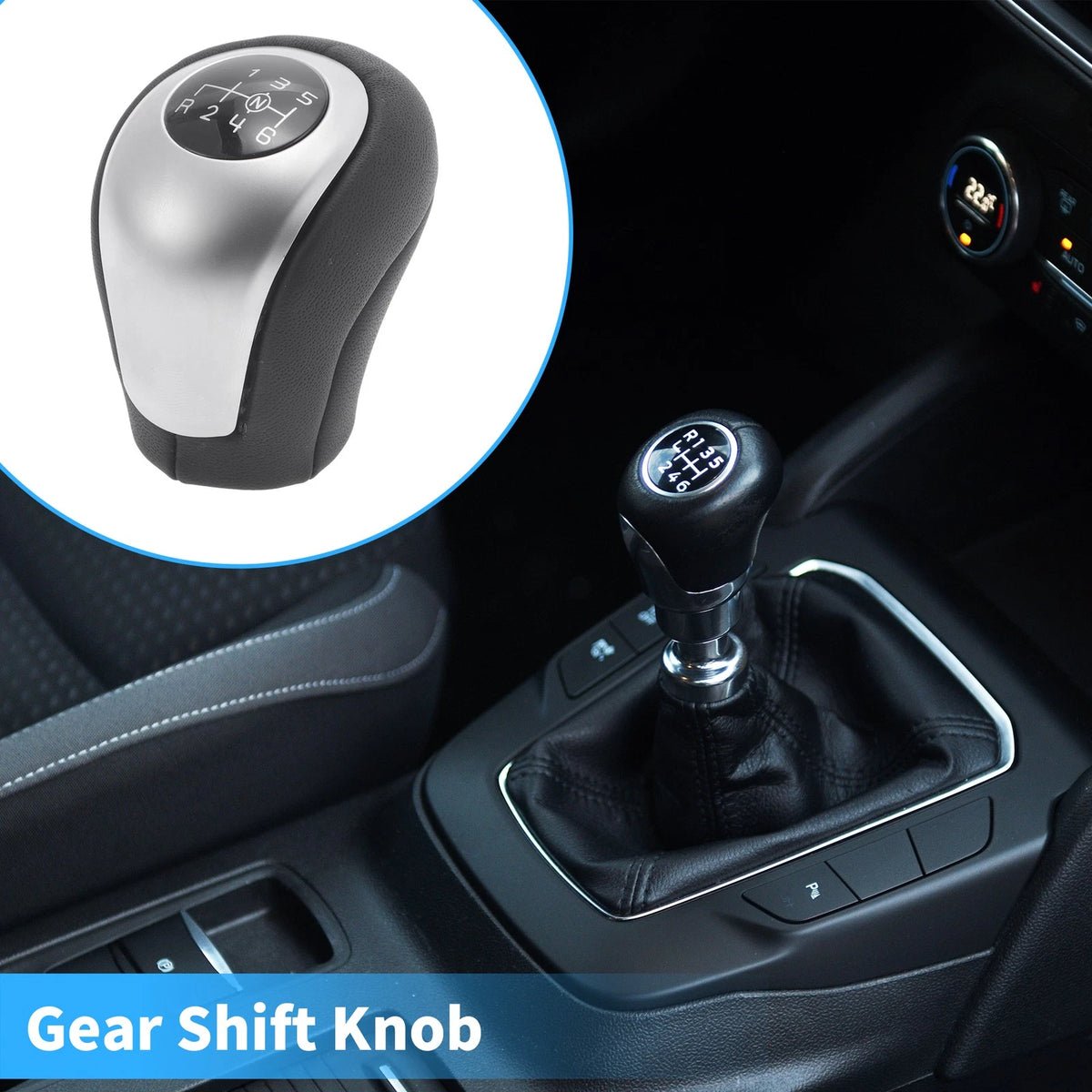 6 Speed Manual Gear Shifter Knob Replacement for Mercedes-Benz Vito W447 (2017–2021)