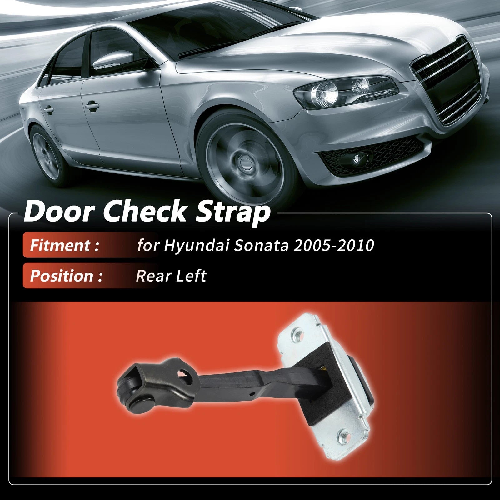 Rear Left Door Check Strap Replacement for Hyundai Sonata (2005–2010)