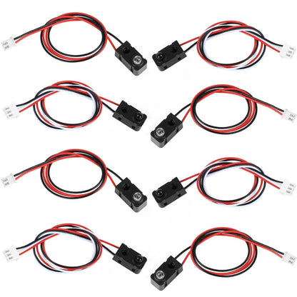 5PC IR Break Beam Sensor Module with 3MM LEDs for Robotics Competition