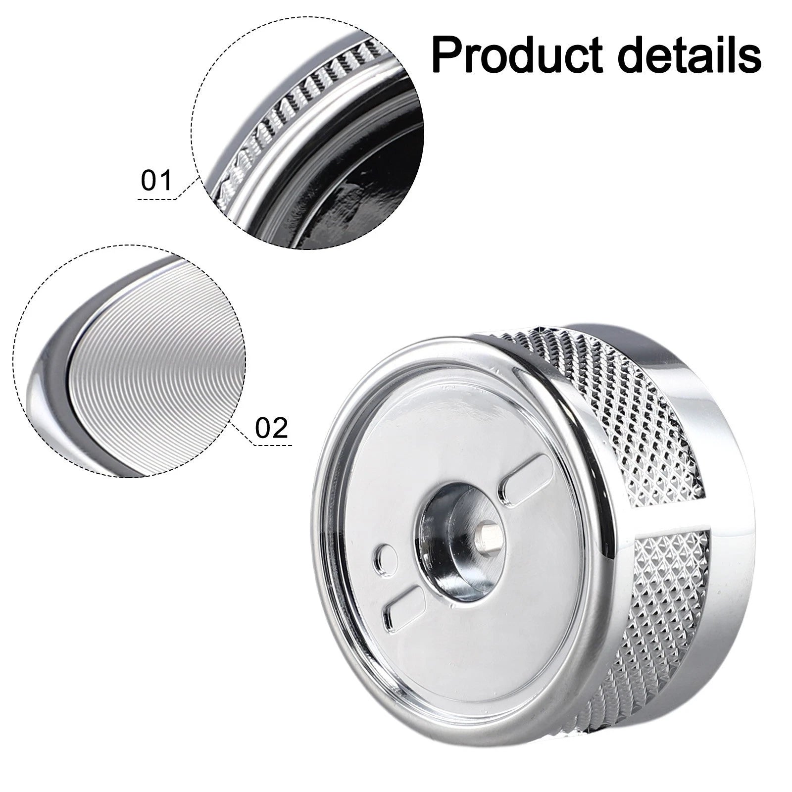 Chrome Gear Shift Selector Knob for L405 (2017–2021)