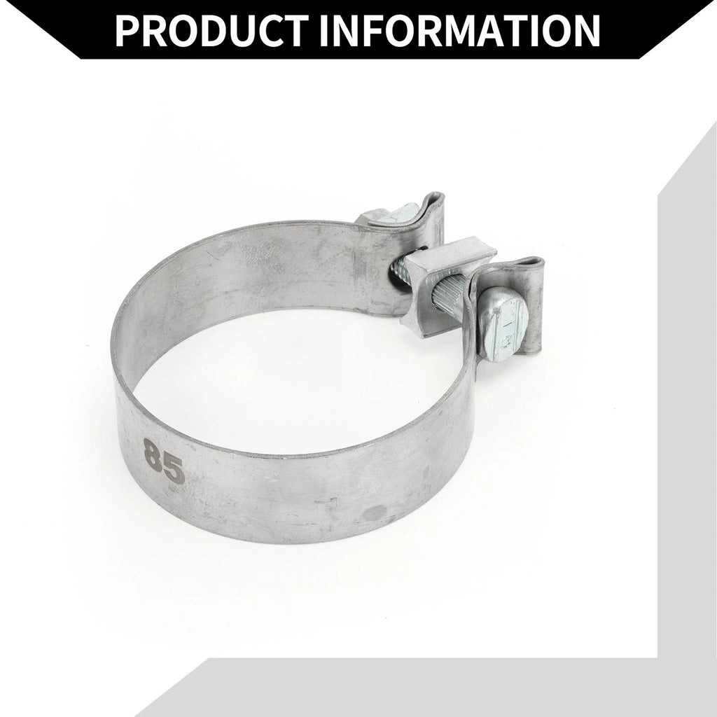 Exhaust Pipe Clamp for Car (3.35" 30mm)