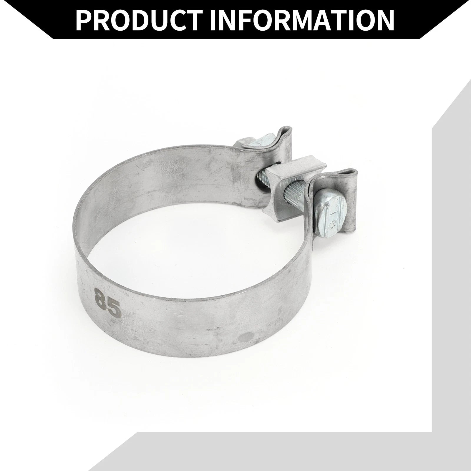 Exhaust Pipe Clamp for Car (3.35" 30mm)