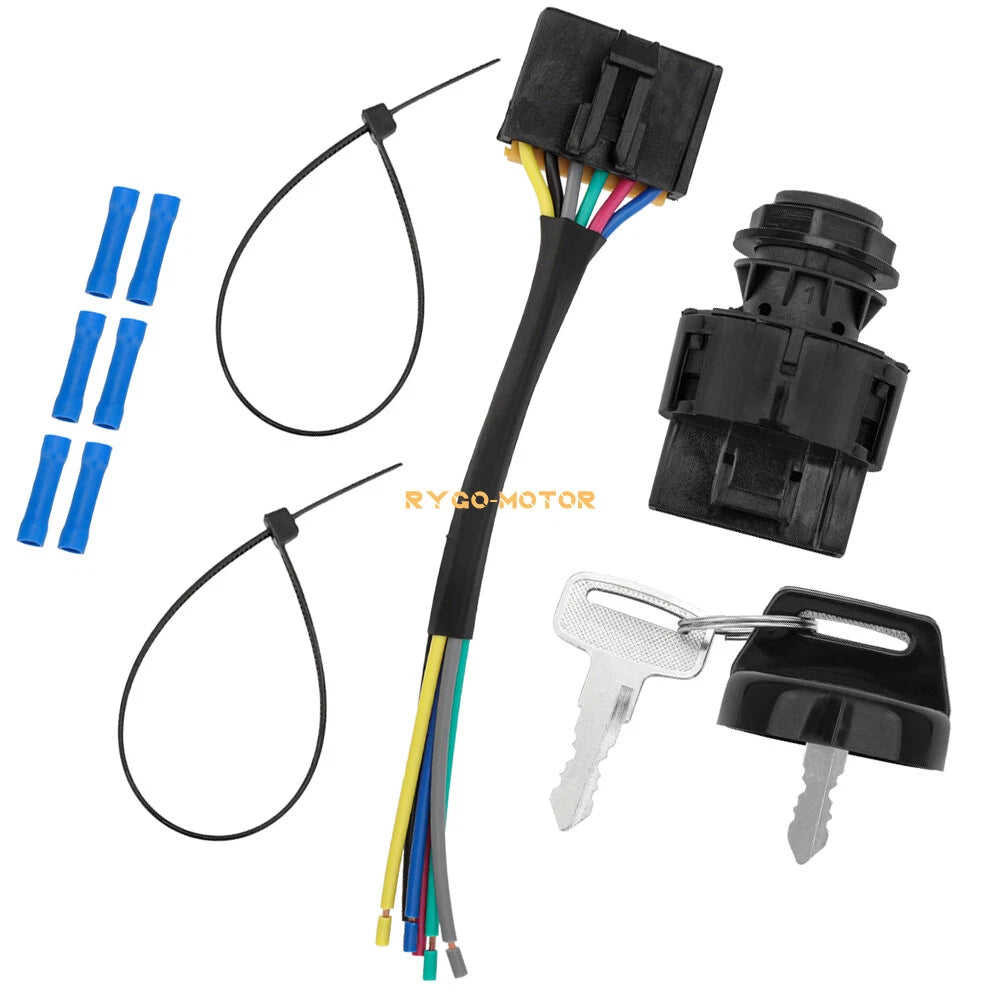 3 Position Ignition Key Switch for Polaris RZR 800 900 1000 Ranger Sportsman