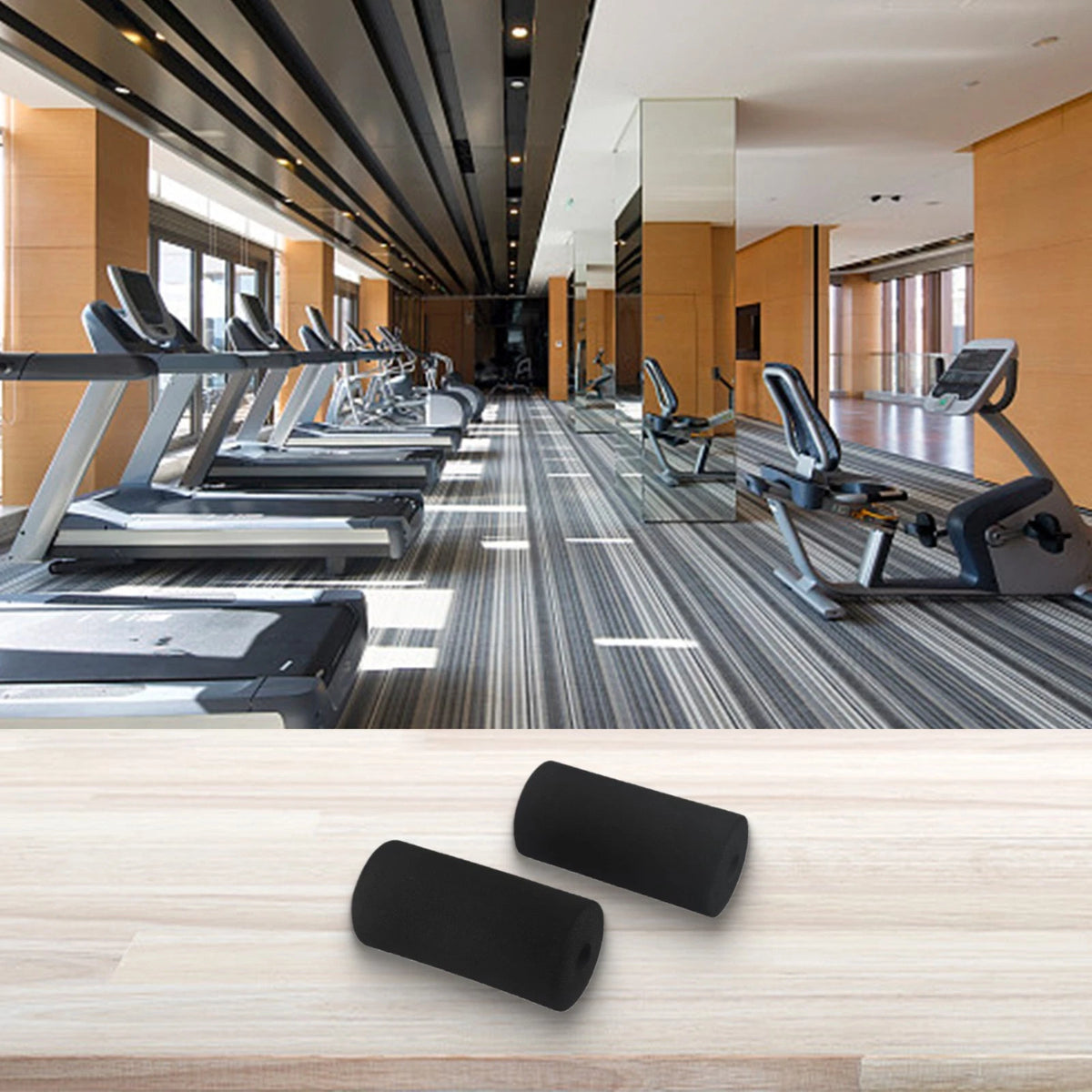 24 Foam Pads Rollers for Weight Bench (Upgrade)