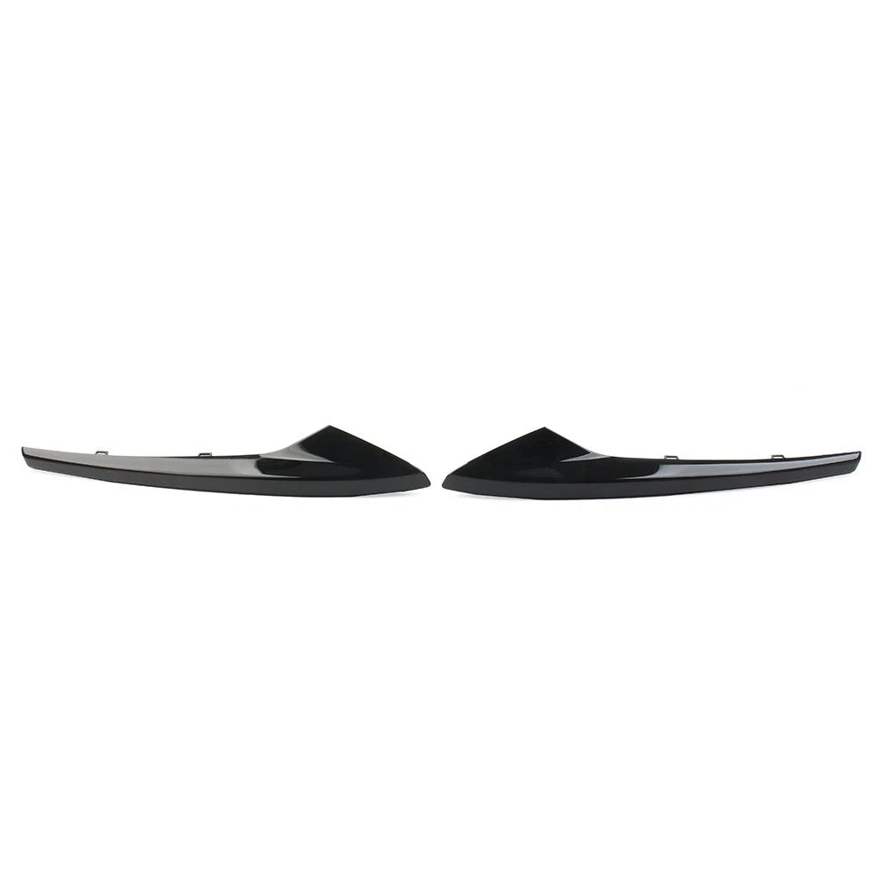 Pair Black Front Bumper Outer Grill Cover for Jaguar XE R-Sport (2015–2019)