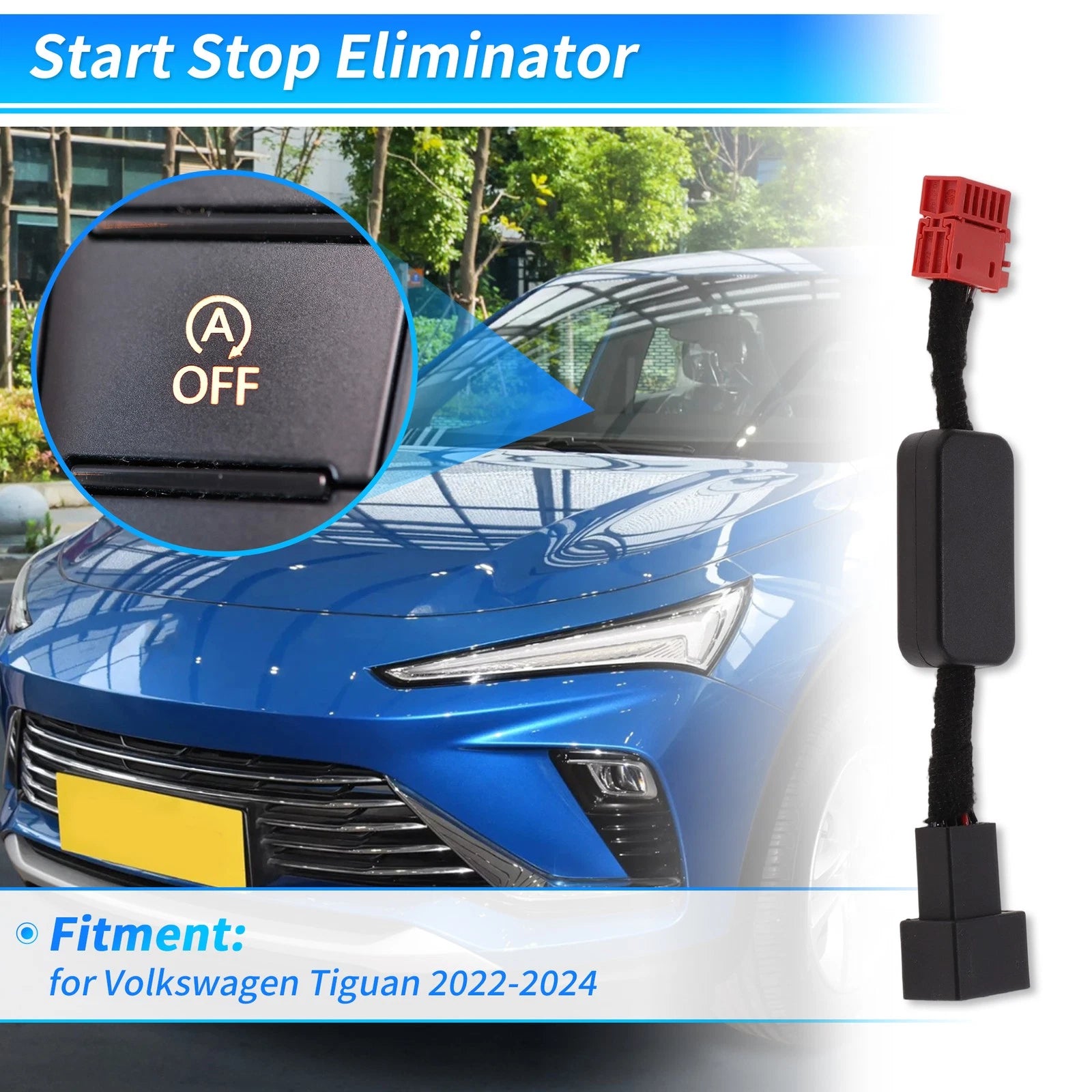 Auto Start Stop Eliminator for Volkswagen Tiguan (2022–2024)