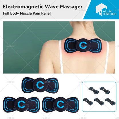 Microcurrent Mini Massage Device for Full Body Muscle Pain Relief