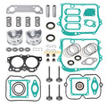 Piston Kit & Ring Valve Gasket Set for EZGO 350cc EH35C (1990–2023)