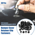 Bumper Cover Retainer Clips 30 Pack for Hyundai Sonata (2005–2010)