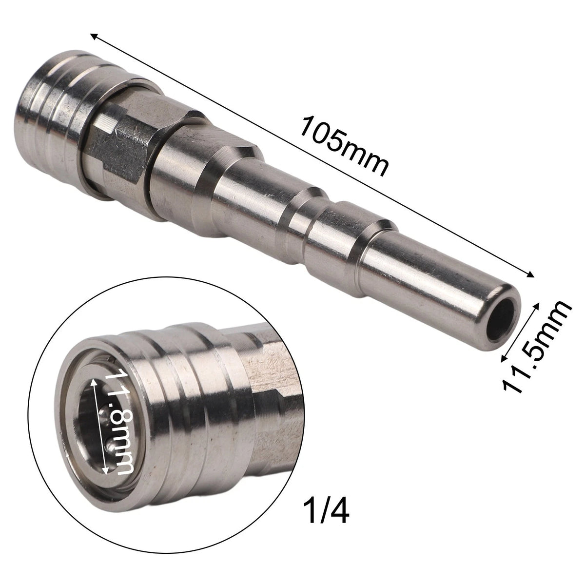14IN Stainless Steel Pressure Washer Adapter for Nilfisk (Compatible)