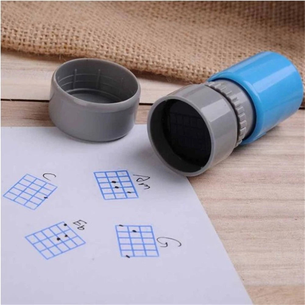 Rubber Ukulele Chords Stamp for Musicians