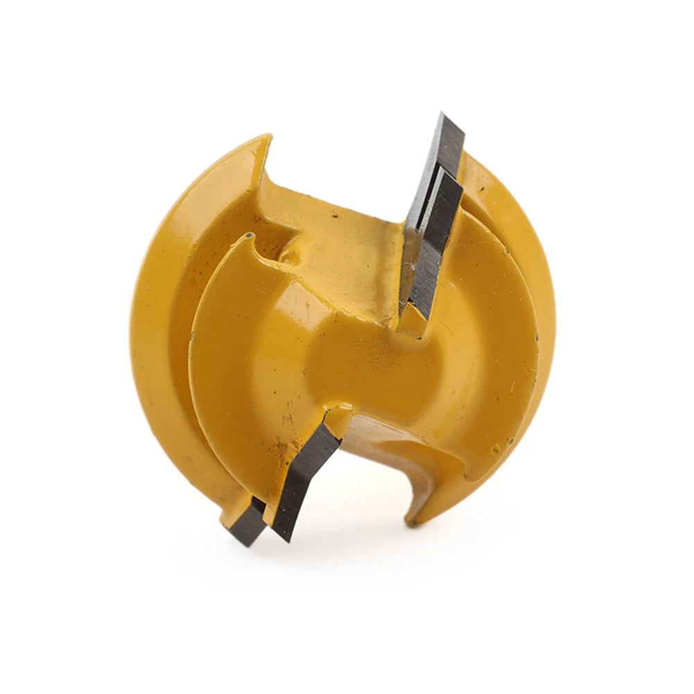 1/4'' Shank Lock Miter Router Bit for Woodworking (Tungsten, 45 Degree)