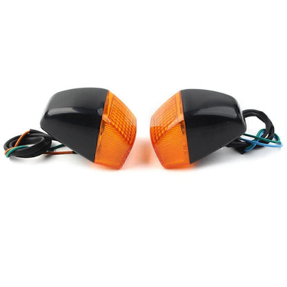 2X LED Indicator Lamp Yellow Lens for Honda CBR250RR MC22 (1990–1999)