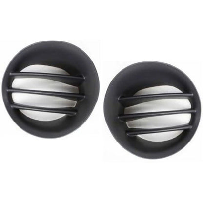 Fog Light Covers for Dodge Ram R1500 R2500 R3500 (Clip-On)