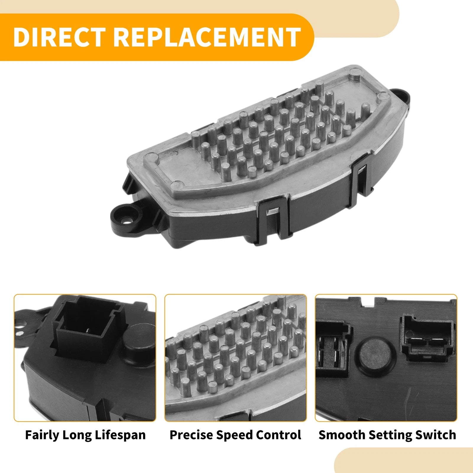 HVAC Blower Motor Resistor Replacement for Audi A4 (2015–2021)