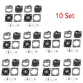 Set of 10 Carburetor Gasket Kits for Jonsered CS2234 CS2238 Zama RB-149