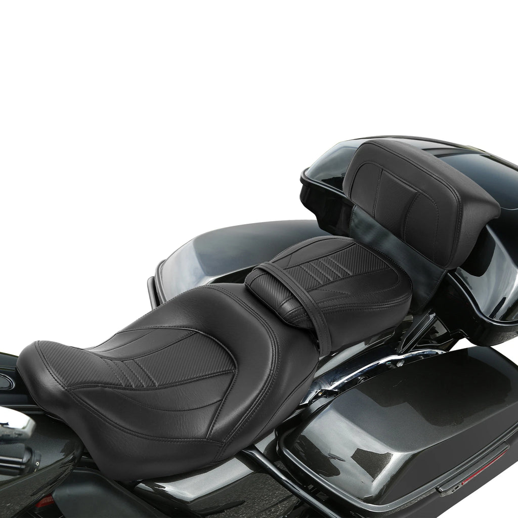 Backrest Pad Set for Harley CVO Road Glide (2014–2023)