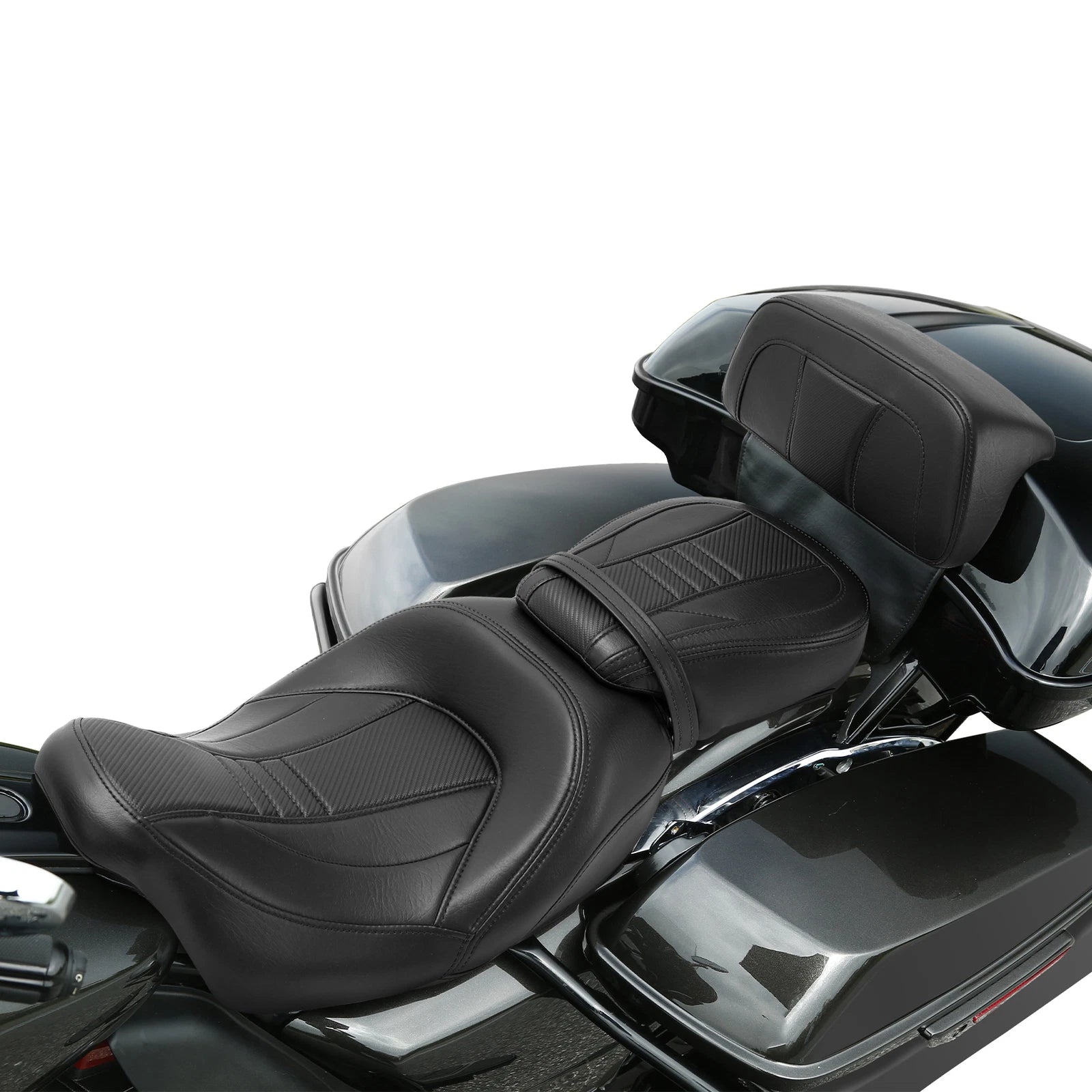 Backrest Pad Set for Harley CVO Road Glide (2014–2023)
