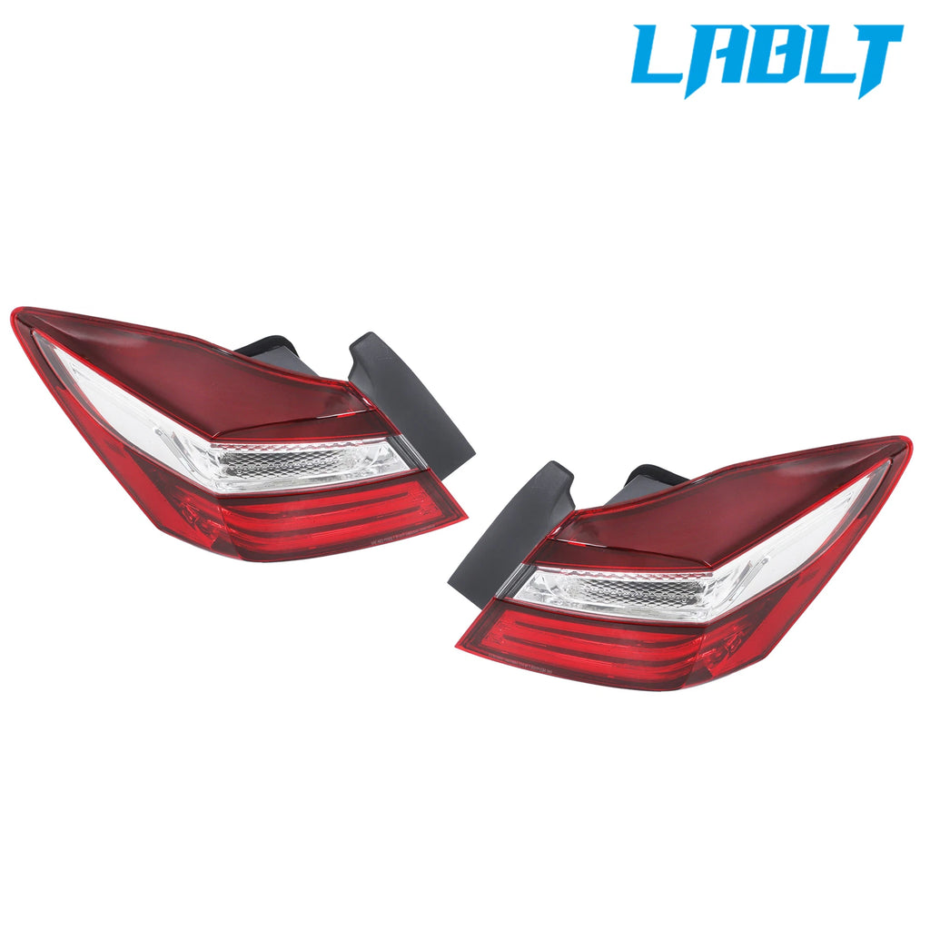 2X Tail Light Lamp Outer Pair for Honda Accord (2016–2017) LABLT