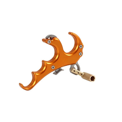Metal Four Finger Compound Bow Release Device with Adjustable Sensitivity