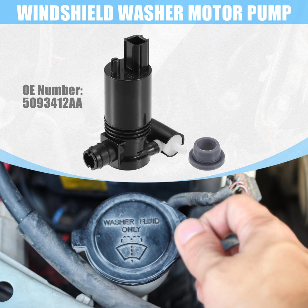Windshield Washer Pump Motor Replacement for Chrysler PT Cruiser (2001–2010)