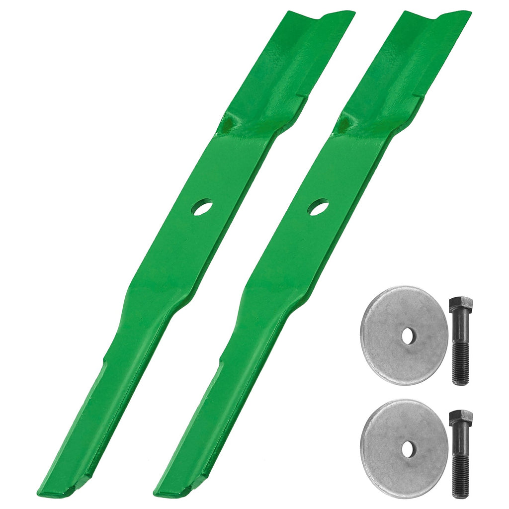 Deck Blade with Bolt Replacement for John Deere SRX75 SRX95 STX30 STX38 (2018–2024)