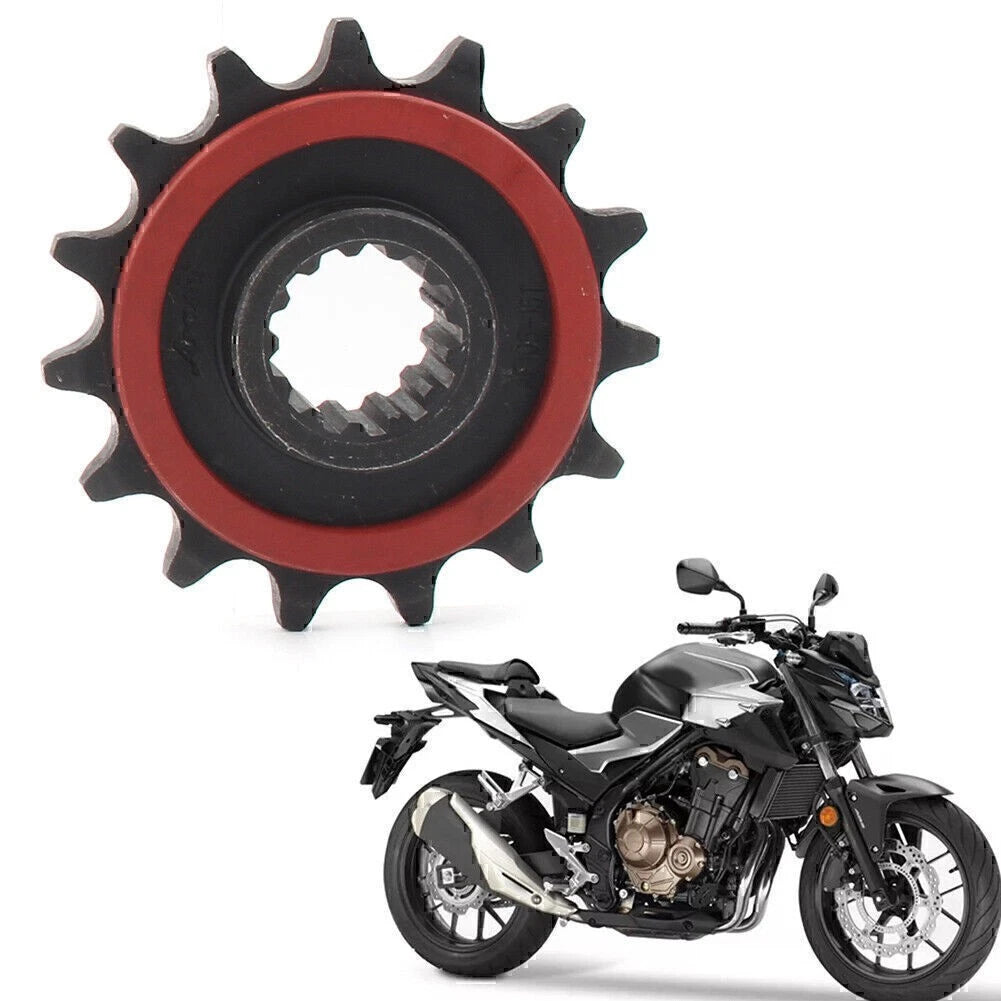 15T Rubber Cushioned Front Sprocket for Honda CB500F (2013–2017)