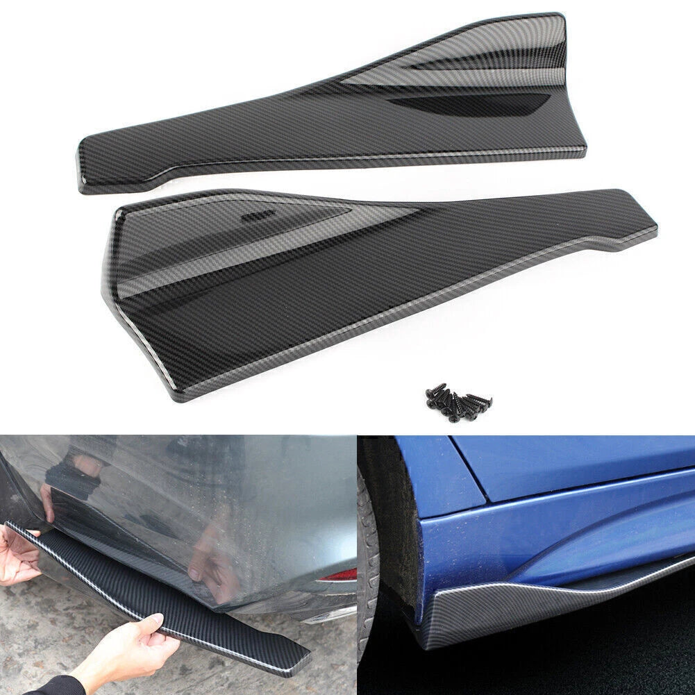 Rear Bumper Lip Diffuser Splitter for Universal Car Trunk SUV UTV