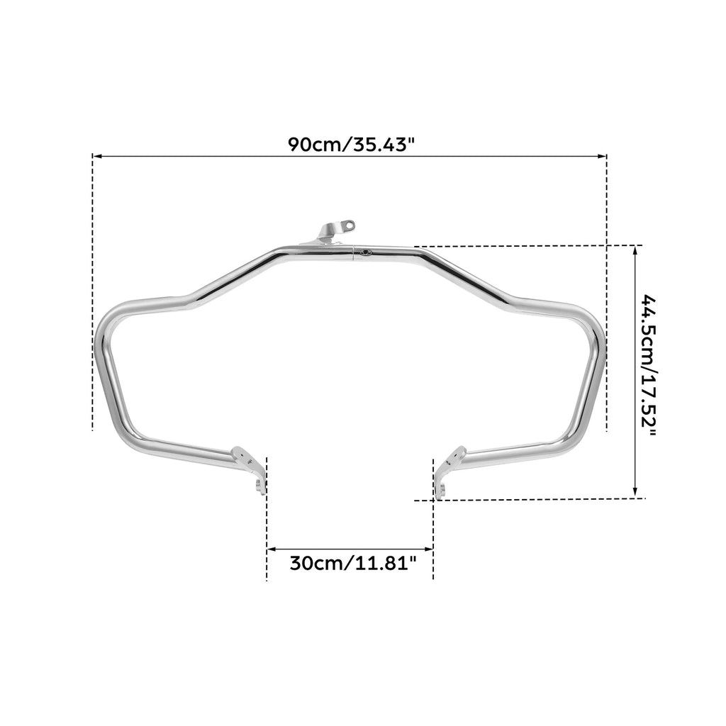 Engine Guard Bar Side Fairings for BMW R18 Transcontinental (2021–2025)