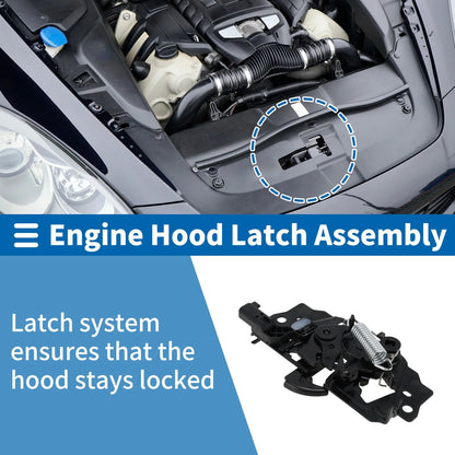 Hood Latch Assembly for Ford Focus III (2012–2023) No.BM5A16700BG