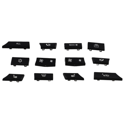 12 Button Key Cap for A/C Heater Switch Trim