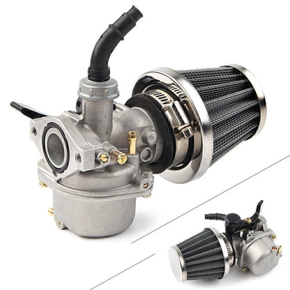 PZ19 Carburetor for ATV Go-Kart (70CC–110CC) with Air Filter