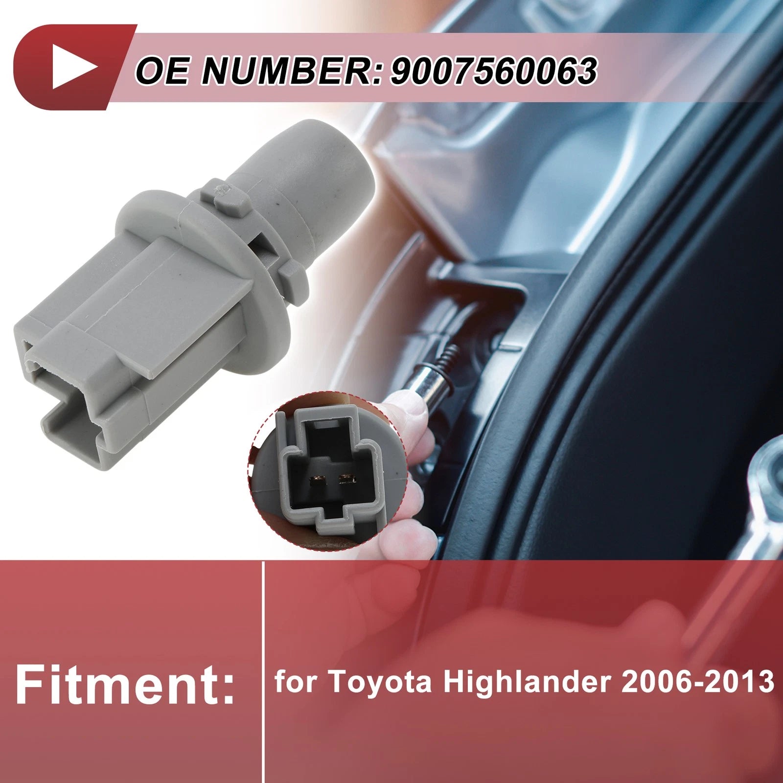 Backup Reverse Light Socket Replacement for Toyota Highlander (2006–2013)