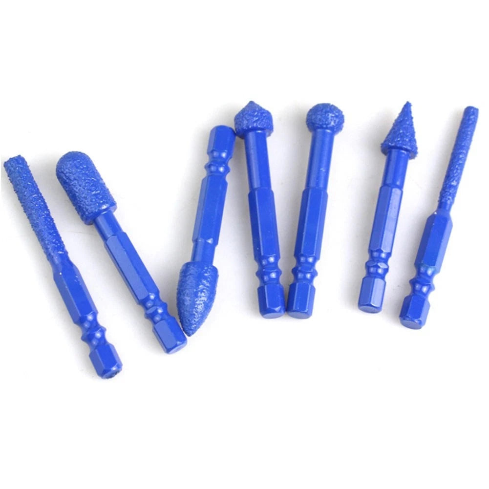 7PCS Diamond Grinding Bits for Woodworking Rust Removal