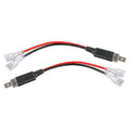 LED H1 Headlight Adapter Cable Conversion for Quick Installation