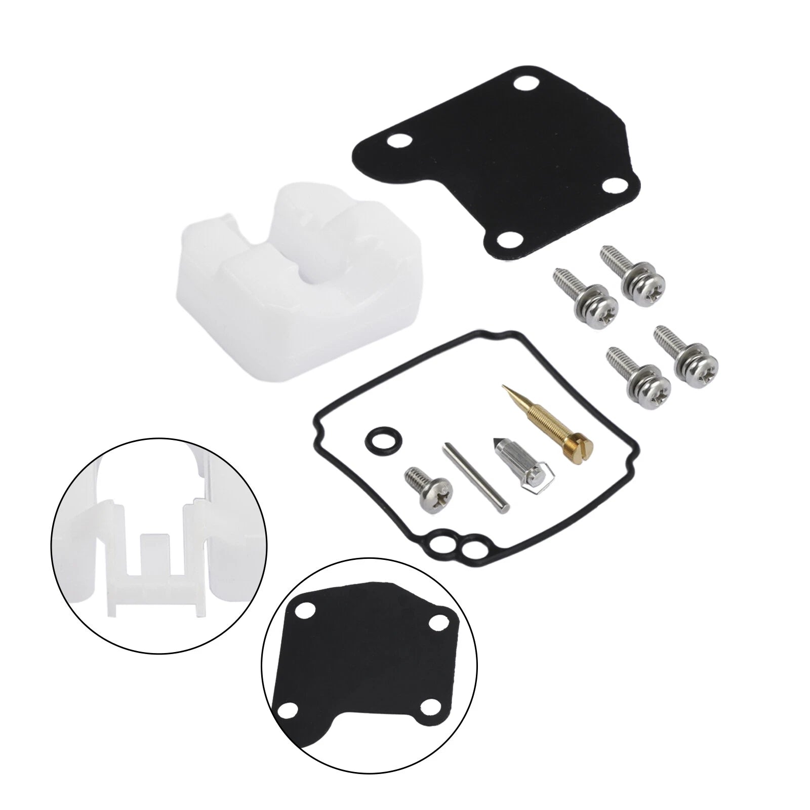 Carburetor Rebuild Kit for Yamaha 9.9HP 13.5HP 15HP (1990–2023) 63V-W0093