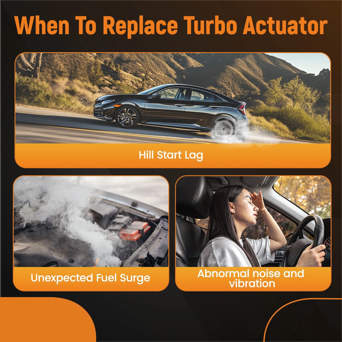 Electronic Turbo Actuator for Audi VW 3.0 TDI (2006–2015) 059145725E 59001107055 59007117001