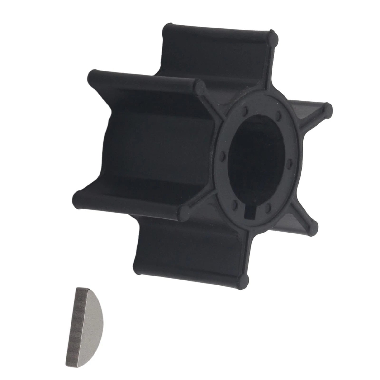 Water Pump Impeller & Key for Yamaha Outboard (18-3063, 500321, 9-45608, 91005)