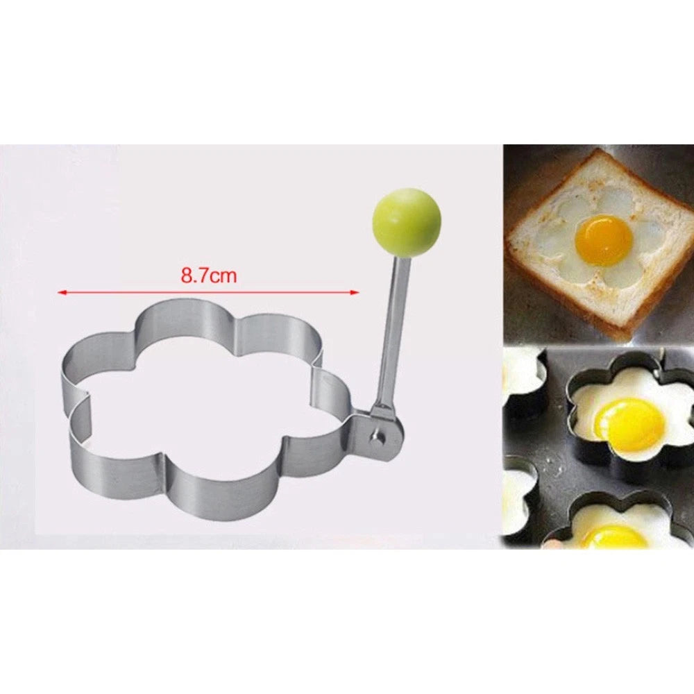 2X Pancakes Fried Egg Ring Molder for Kitchen Tools